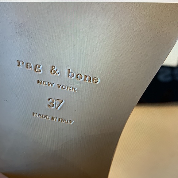 Rag & Bone Willow Ankle Booties with Block Heel, size 7, NWT - Picture 13 of 16